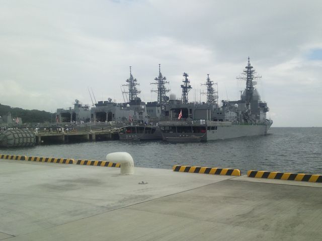 護衛艦見学 護衛艦見学