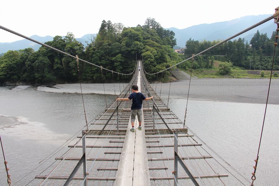 塩郷の吊橋 その2 塩郷の吊橋 その2