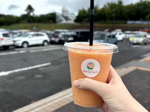 桃のスムージー