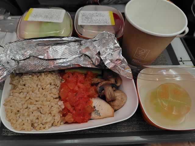 機内食 その1 機内食 その1