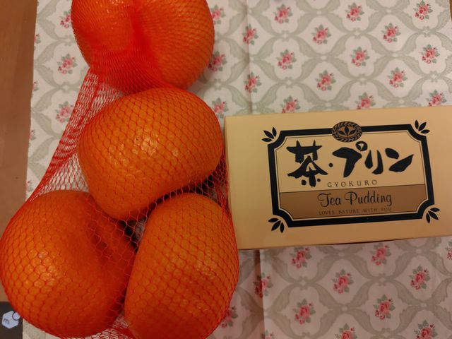 みかん、プリン
